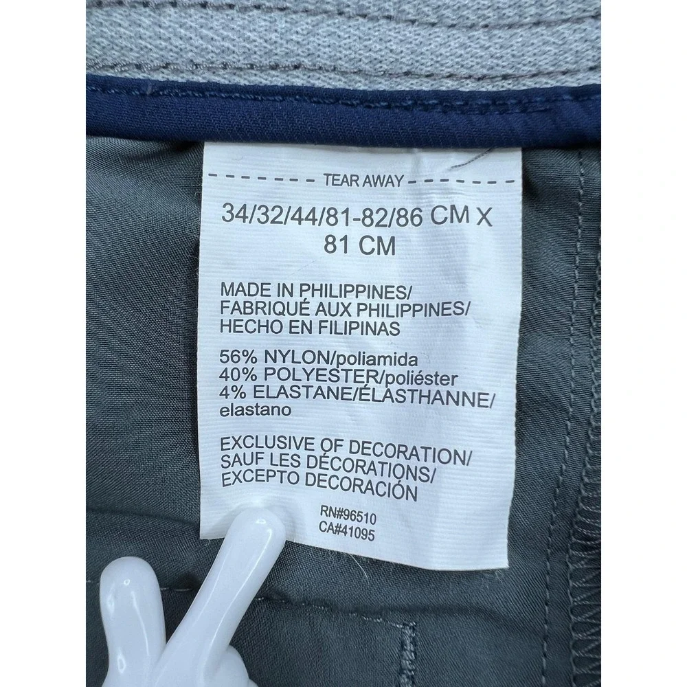 Under Armour Pants Mens 34x32 Blue Match Play Straight Performance Stretch Chino